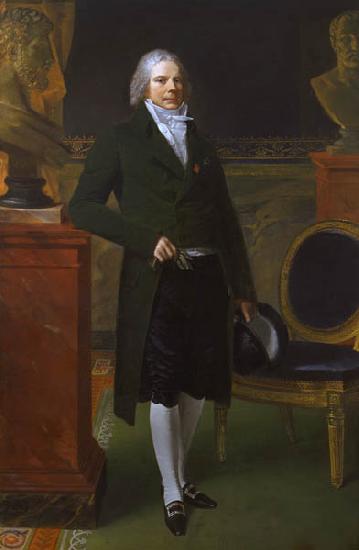 Pierre-Paul Prud hon Portrait of Charles-Maurice de Talleyrand-Perigord oil painting picture
